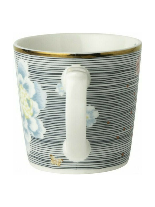 Laura Ashley Heritage Κούπα Κεραμική Midnight Pinstripe Uni 220ml