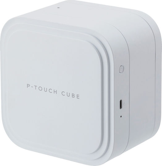 Brother P-touch Elektronisch Tragbarer Etikettendrucker in Weiß Farbe