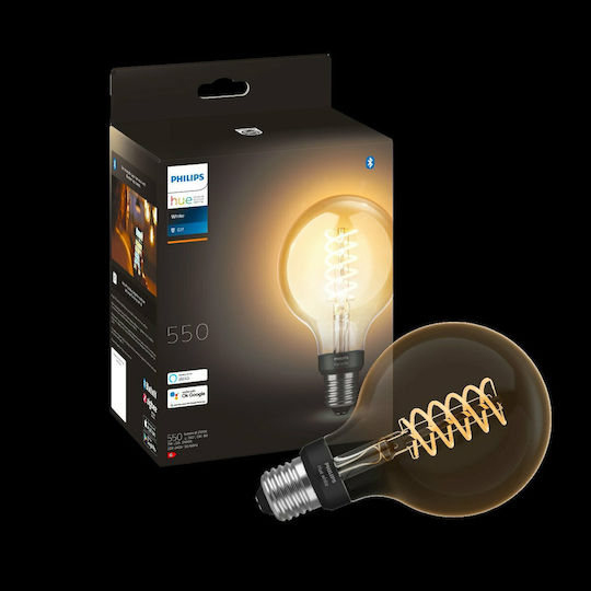 Philips Smart Bulb LED 7W for Socket E27 and Shape G93 Adjustable White 550lm