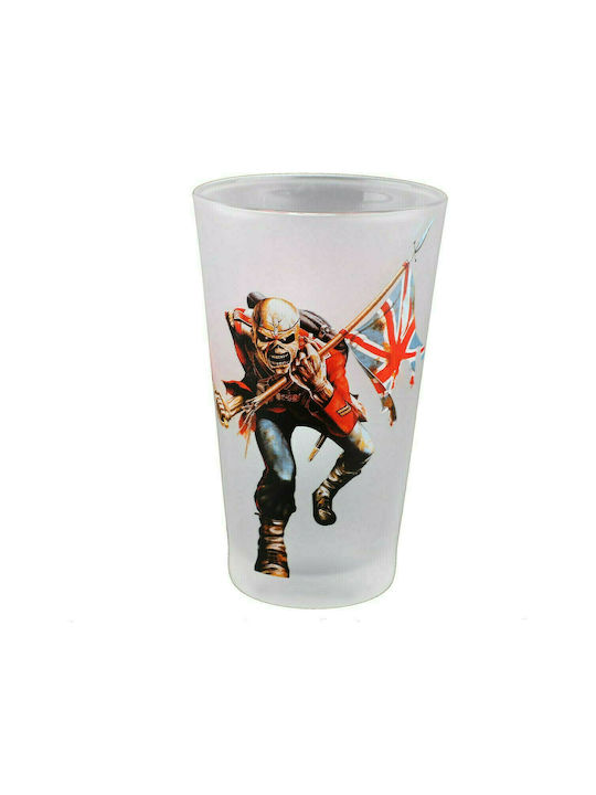 Global Iron Maiden - The Trooper Glas Wasser aus Glas 1Stück