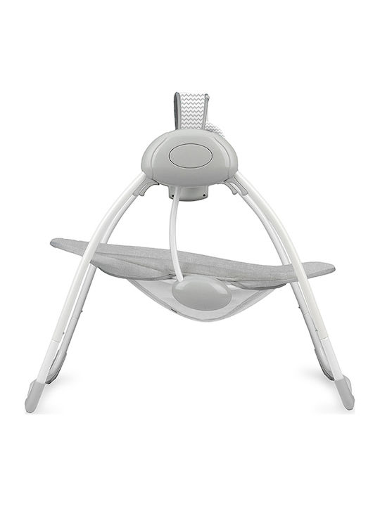 Momi Elektrisch Baby Relax Schaukel Liss mit Musik und Vibration Bear Turquoise für Kind bis 9kg