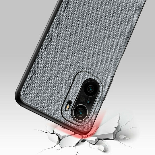 Dux Ducis Fino Coperta din spate Silicon / Sintetic Albastru (Poco F3 / Mi 11i)