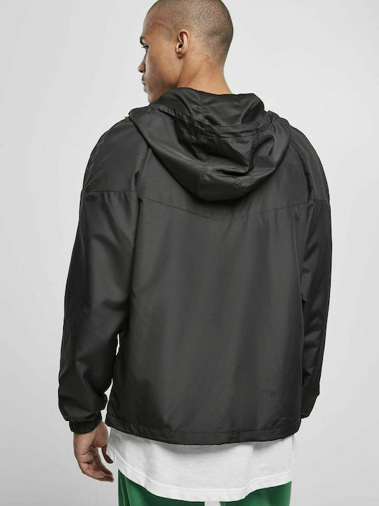 Urban Classics Men's Jacket Windproof Black