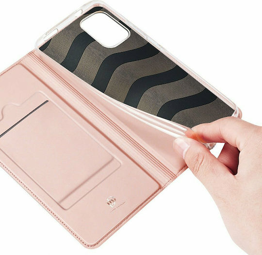 Dux Ducis Skin Pro Book Synthetic Leather Pink (Redmi Note 10 / 10s / Poco M5s)
