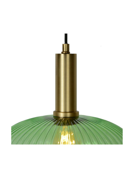 Lucide Lightning Maloto Pendant Light Single-Light for Socket E27 Green