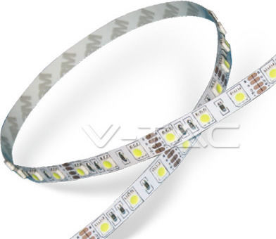 V-TAC LED Strip 12V Warm White Light 5m Type SMD5050