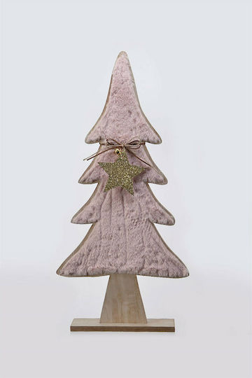 Weihnachtsdekoration Baum Dreieckig 60cm Rosa