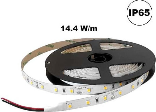 Cubalux Waterproof LED Strip 12V Warm White Light 5m Type SMD2835