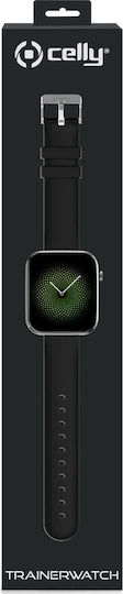 Celly Trainer Square Smartwatch (Μαύρο)