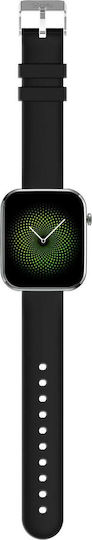 Celly Trainer Square Smartwatch (Μαύρο)