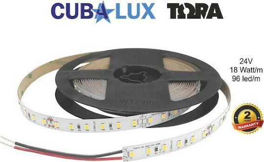 Cubalux LED Strip TΩRA 24V Warm White Light 5m