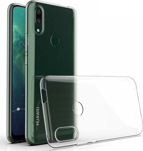 Back Cover Σιλικόνης 1mm Διάφανο (Huawei P Smart Z)