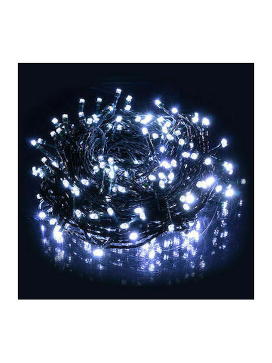 300 Lights LED 18m. Cold White in String 1pcs