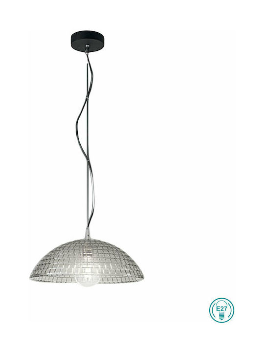 Fabas Luce Diamond Pendant Light Single-Light for Socket E27 Gray