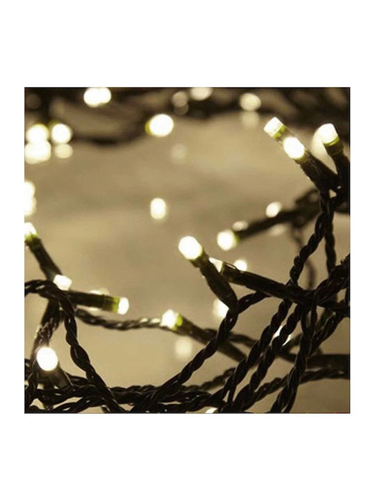 240 Lights LED 15m. Warm White in String 1pcs