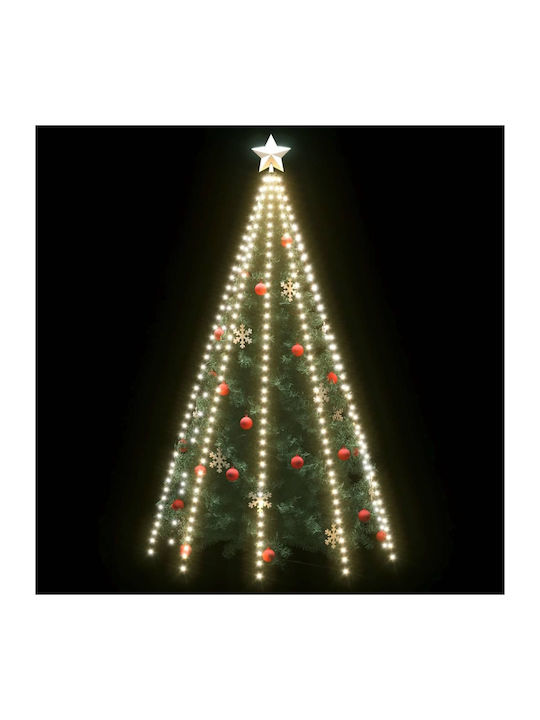 400 Lights LED 4m. Cold White type Octopus 1pcs