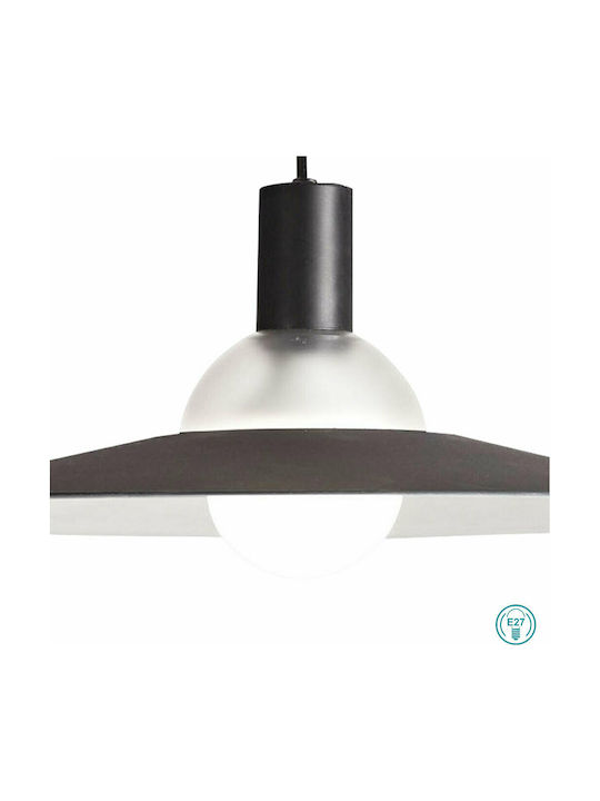 Fabas Luce Camilla Pendant Light Single-Light for Socket E27 Black