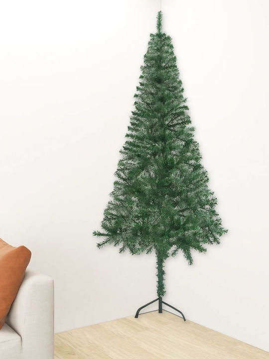 Christmas Green Tree with Metallic Base H120cm