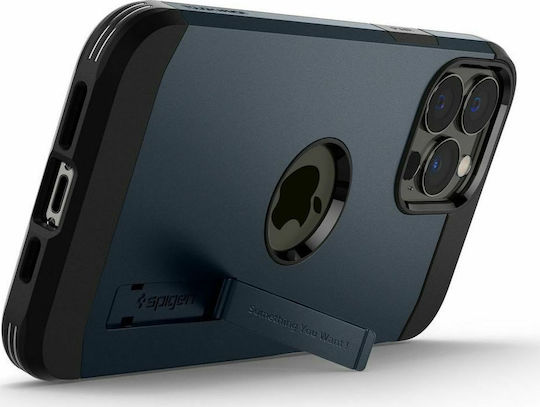 Spigen Tough Armor Plastic / Silicone Back Cover Durable Metal Slate (iPhone 13 Pro Max)