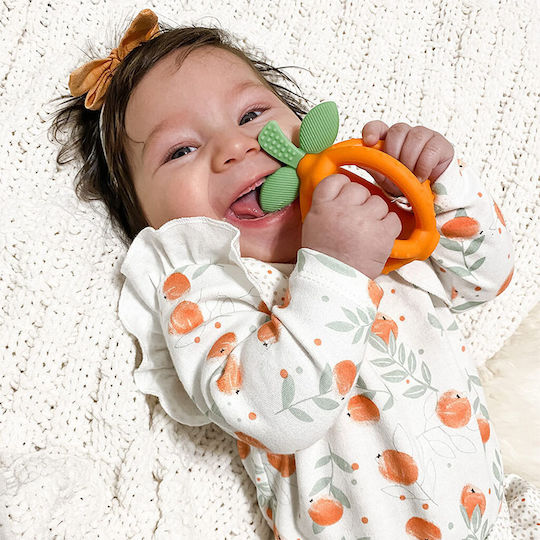 Itzy Ritzy Mandarin Silicone Teether for 3 Months+