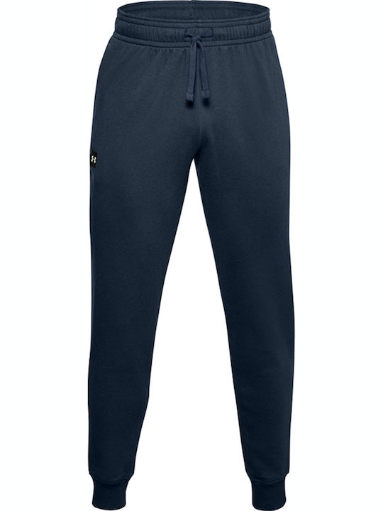 Rival Sweatpants with Elastic Navy Blue
