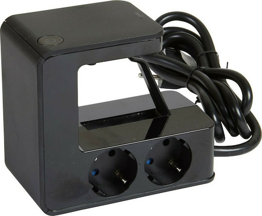 Legrand Steckdosenleiste 4 Positionen mit 2 USB-A und Kabel 1.5m