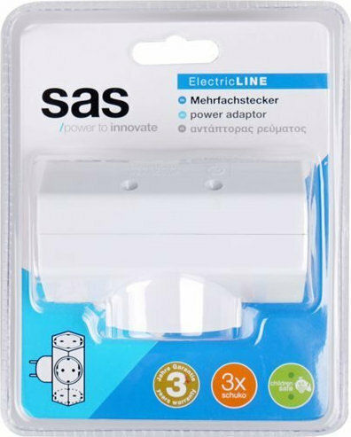 SAS T-Shaped Wall Plug 3 Positions