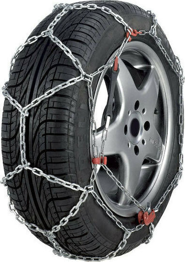 Autoline Pure Anti Skid Chains with 12mm Thickness for Passenger Car 2pcs