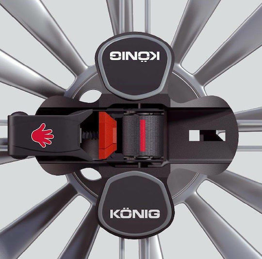 Konig K-Summit K23 Χιονοαλυσίδες Τύπου Αράχνης Πάχους 9mm Επιβατικού Αυτοκινήτου 2τμχ