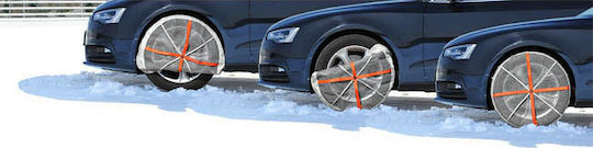 AutoSock No 66 Anti-slip Snow Covers for Passenger Vehicle 2 Pieces