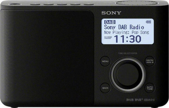 Sony XDR-S61D Tragbares Radio DAB+ Schwarz