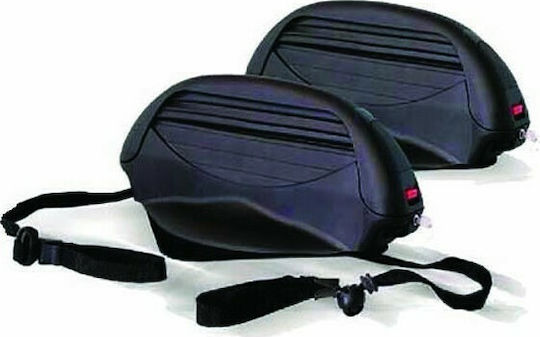 Menabo Aconcagua Bare și suporturi pentru schiuri auto Magnetice Din aluminiu Potrivite pentru 3 perechi de schiuri sau 2 plăci de snowboard