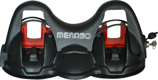 Menabo Himalaya Magnetic Car Ski Mounts Suitable for 2 Ski Pairs & 2 Baton Pairs