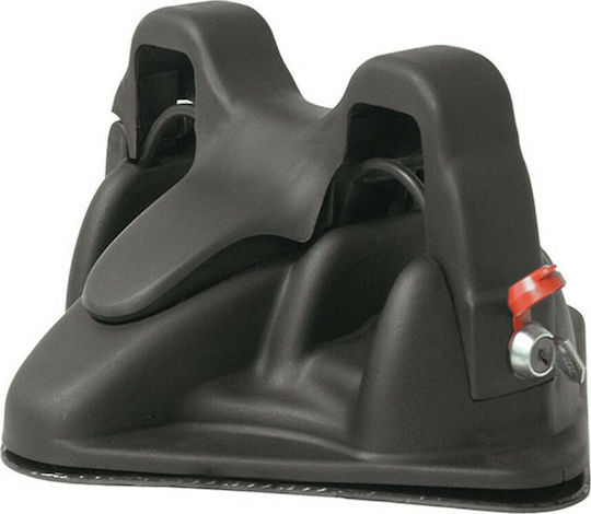 Menabo Shuttle Magnetic Car Ski Mounts Suitable for 2 Ski Pairs