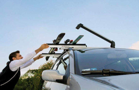 Nordrive Nordic-King Car Ski Mounts Suitable for 6 Ski Pairs or 4 Snowboards