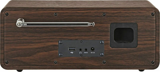 TELESTAR DIRA S 24i Cu alimentare la rețea DAB+ cu Bluetooth și USB Maro