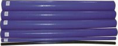 Autoline Air Intake Car Silicone Hose Straight 22mm Diameter 100cm Length Universal Blue
