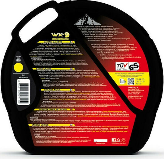 Lampa WX-9 Winter Extreme N60.5 Schneeketten Dicke 9mm PKW 2Stück