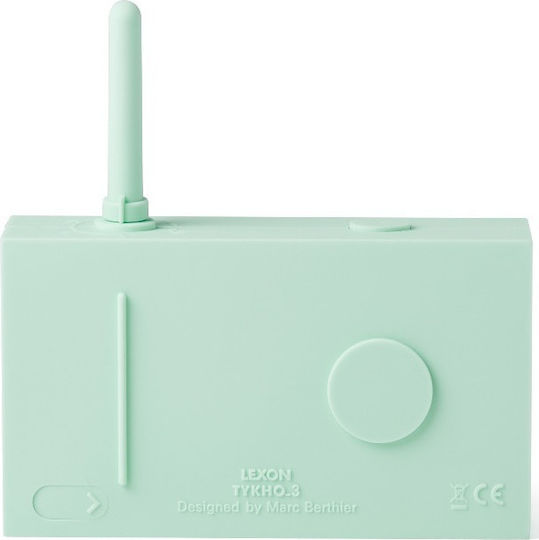 Lexon Tykho 3 Tragbares Radio mit Bluetooth Grün