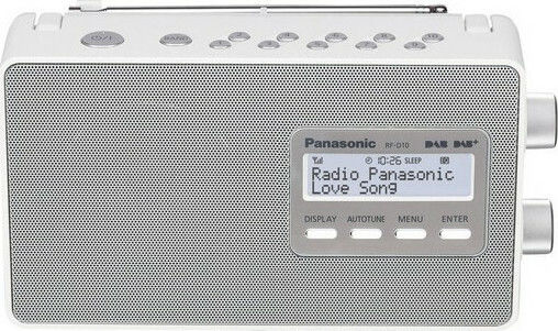 Panasonic RF-D10EG Φορητό Ραδιόφωνο Μπαταρίας DAB+ Λευκό