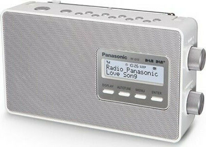Panasonic RF-D10EG Φορητό Ραδιόφωνο Μπαταρίας DAB+ Λευκό