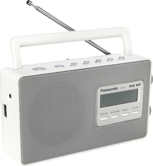 Panasonic RF-D10EG Φορητό Ραδιόφωνο Μπαταρίας DAB+ Λευκό