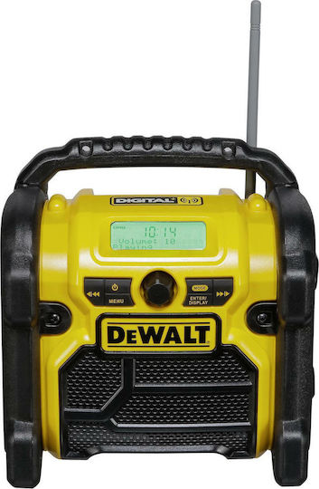 DEWALT DCR020 Επιτραπέζιο Ραδιόφωνο Μπαταρίας DAB+ Κίτρινο