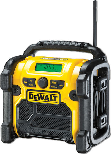 DEWALT DCR020 Επιτραπέζιο Ραδιόφωνο Μπαταρίας DAB+ Κίτρινο