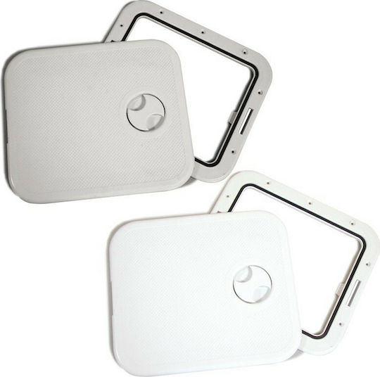 Lalizas Rectangle Boat Deck Door L360xW316mm White