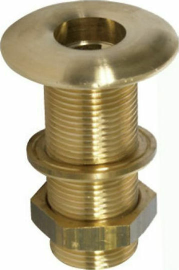 Eval Boat Gutter Straight Flow for Valve inches 1" 1/2