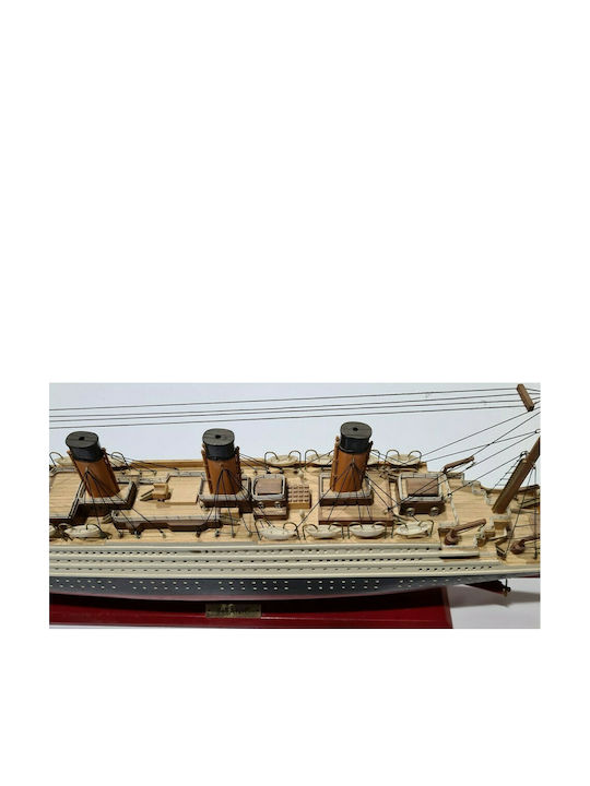 Titanic Christmas Boat Wooden Sailboat 80x30cm