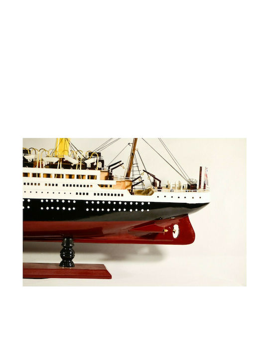 Titanic Christmas Boat Wooden Sailboat 80x30cm