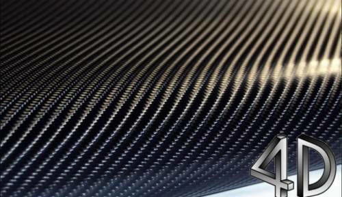Αυτοκόλλητη Ταινία Αυτοκινήτου Carbon 4D 200 x 75cm