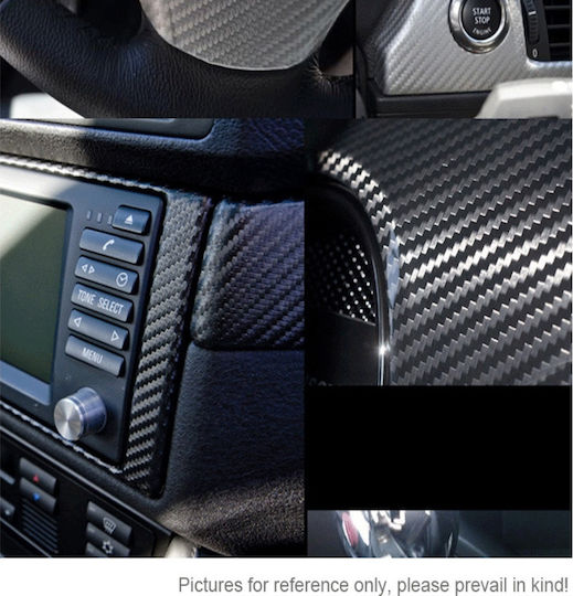 Αυτοκόλλητη Ταινία Αυτοκινήτου Carbon 4D 200 x 102cm